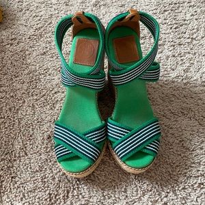 Tory Burch Espadrille Wedges